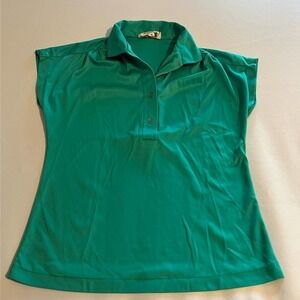 Vintage Contemporary Classics Green Polo M